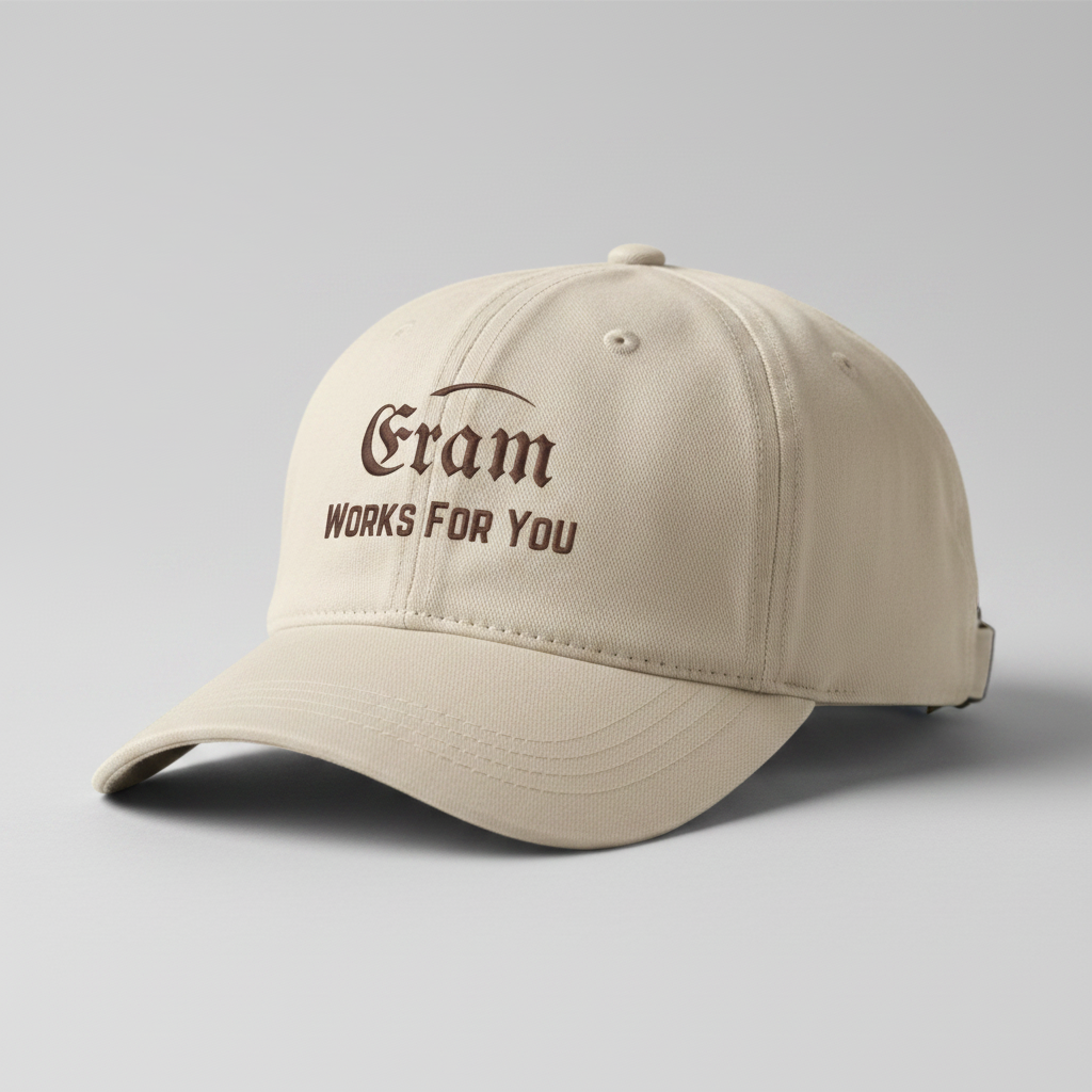 Cap white Eram logo