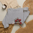 Cozy Holiday Lantern Christmas Sweatshirt — Vintage Winter Scene Crewneck