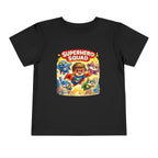 Toddler Superhero Squad Tee — Cute Kids Superhero Graphic Shirt