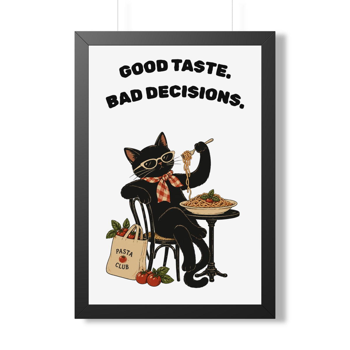 Framed Vertical Poster