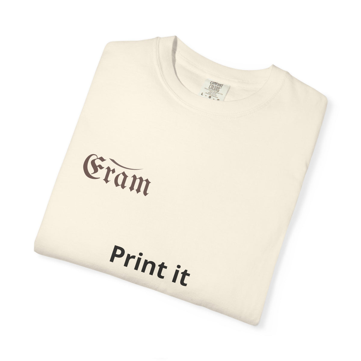 Customizable 'Print It Your Way' Graphic T-Shirt