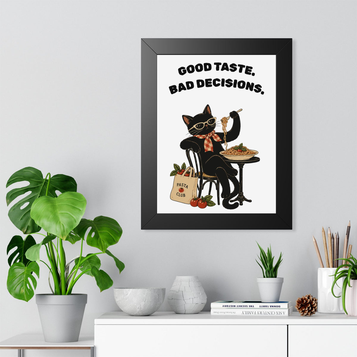 Framed Vertical Poster