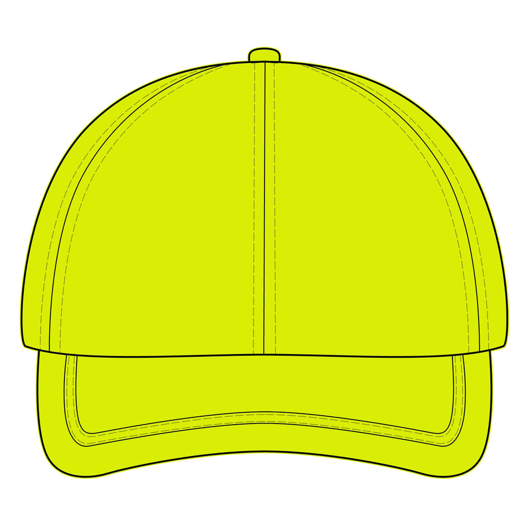Custom Logo Hi Vis Cap, Reflective Work Hat for Teams and Crews, Adjustable