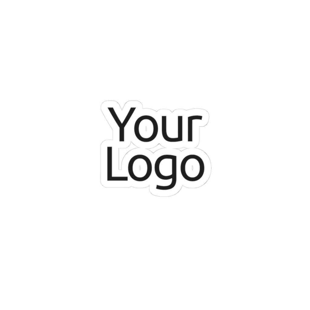 Custom Logo Stickers, Kiss-Cut Vinyl Waterproof Stickers, for Small Business Packaging and Branding, 2x2 in, 3x3 in, 4x4 in, 6x6 in