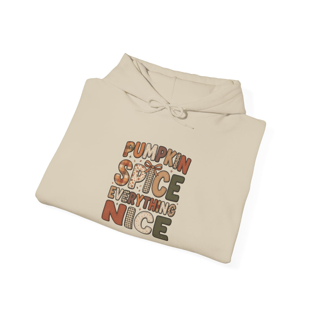 Personalize Fall Hoodie, custom Pumpkin Spice Hoodie, Fall vibes,  Everything Nice Hoodie | Fall Autumn Slogan Sweatshirt