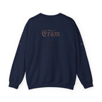 Crewneck Sweatshirt — 'Eram' Gothic Logo Print