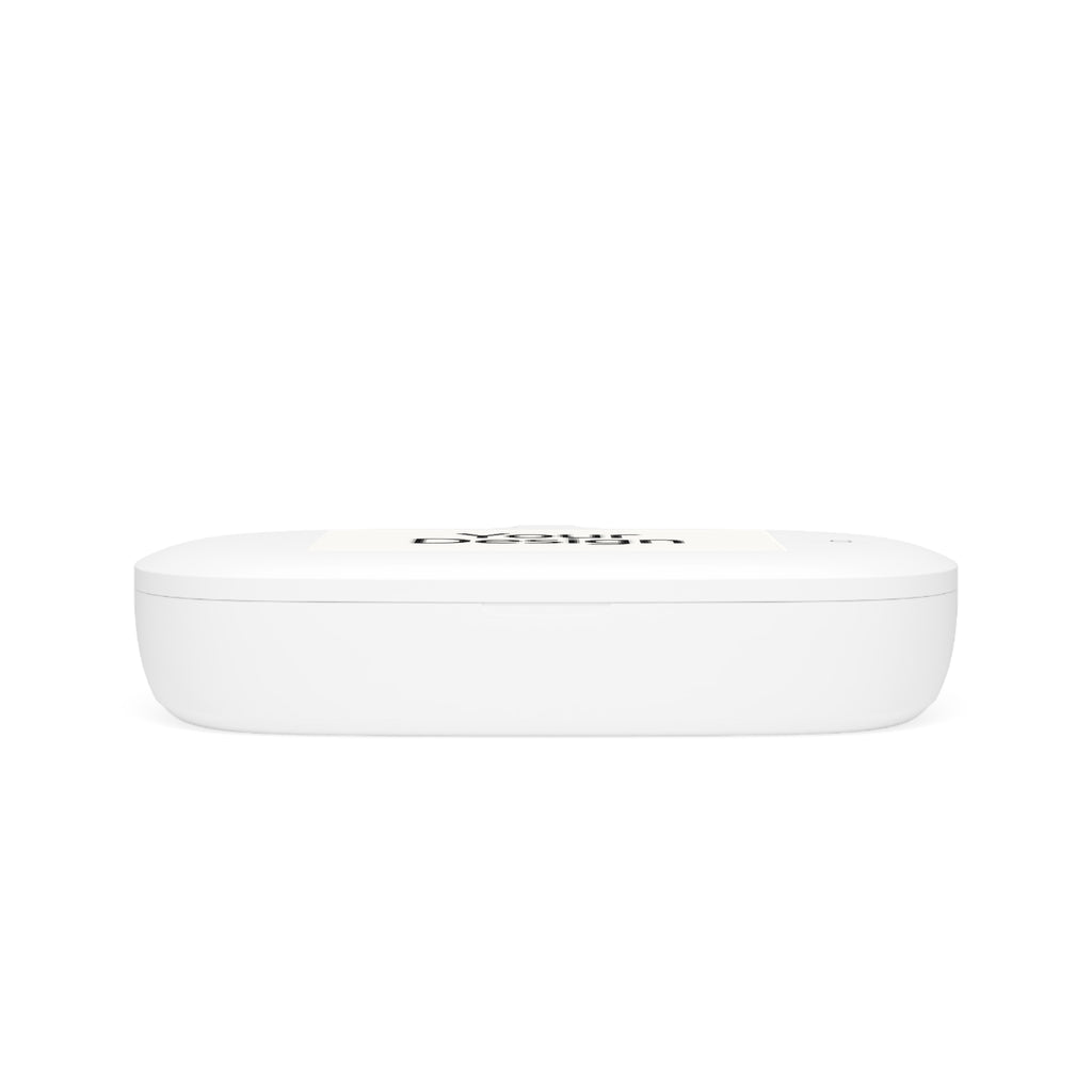 UV Phone Sanitizer Box with Wireless Charger, 2-in-1 Qi Charging Pad, for Home and Office, Fits Most Smartphones