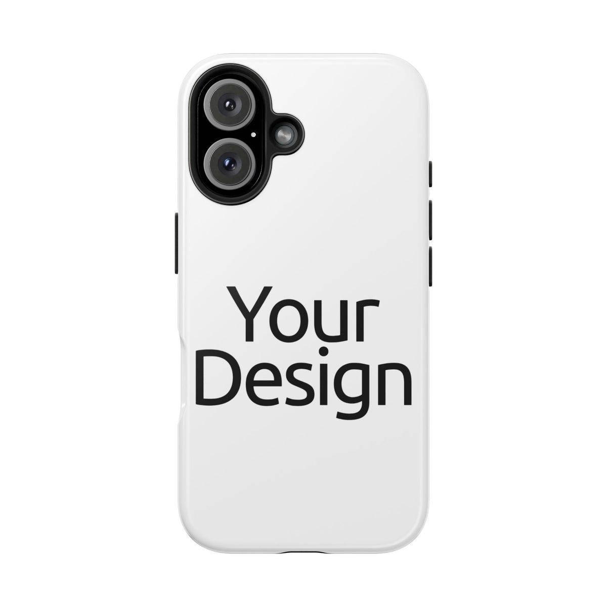 Custom Phone Case, Tough Impact-Resistant Protective Cover with Your Photo or Design, Fits iPhone 11-18 and Samsung Galaxy S21-S26