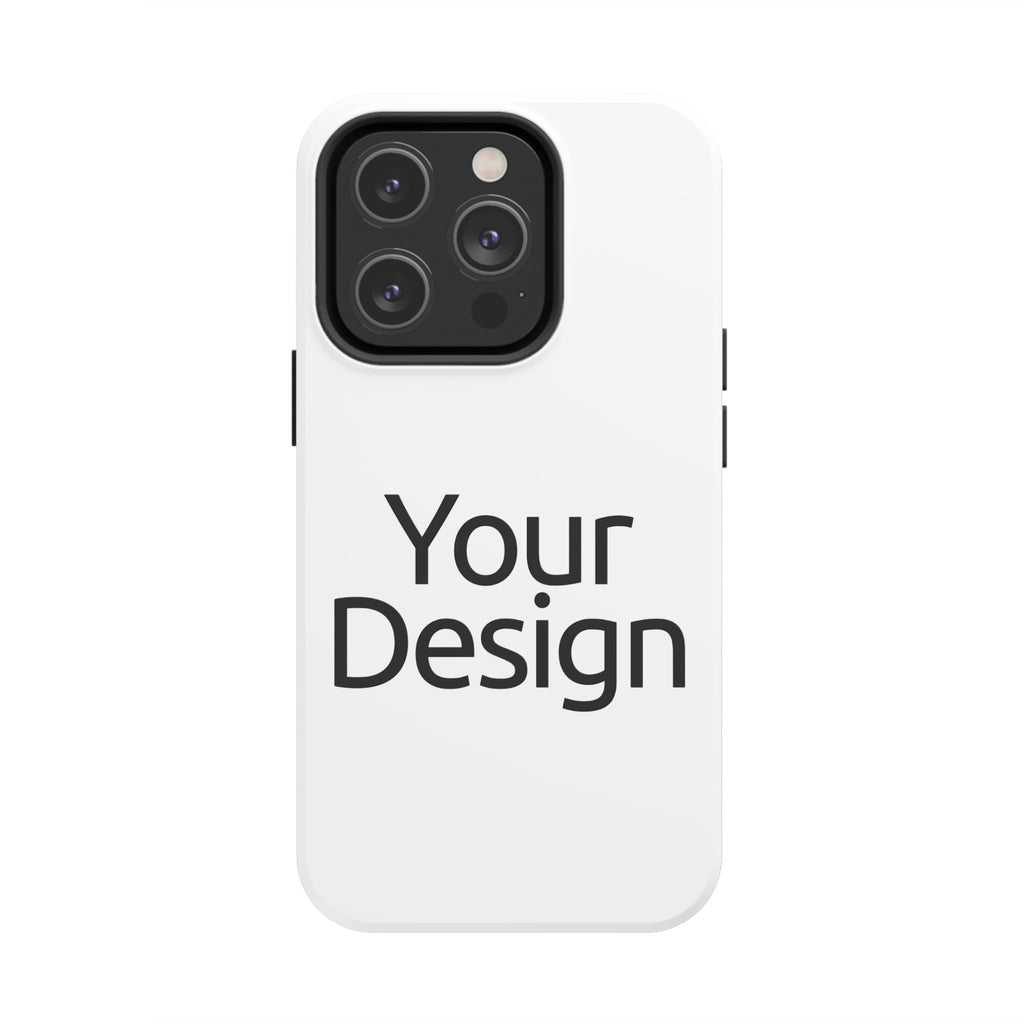 Custom Phone Case, Tough Impact-Resistant Protective Cover with Your Photo or Design, Fits iPhone 11-18 and Samsung Galaxy S21-S26