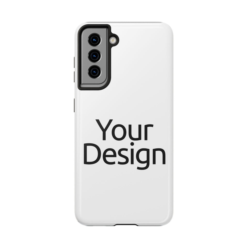Custom Phone Case, Tough Impact-Resistant Protective Cover with Your Photo or Design, Fits iPhone 11-18 and Samsung Galaxy S21-S26