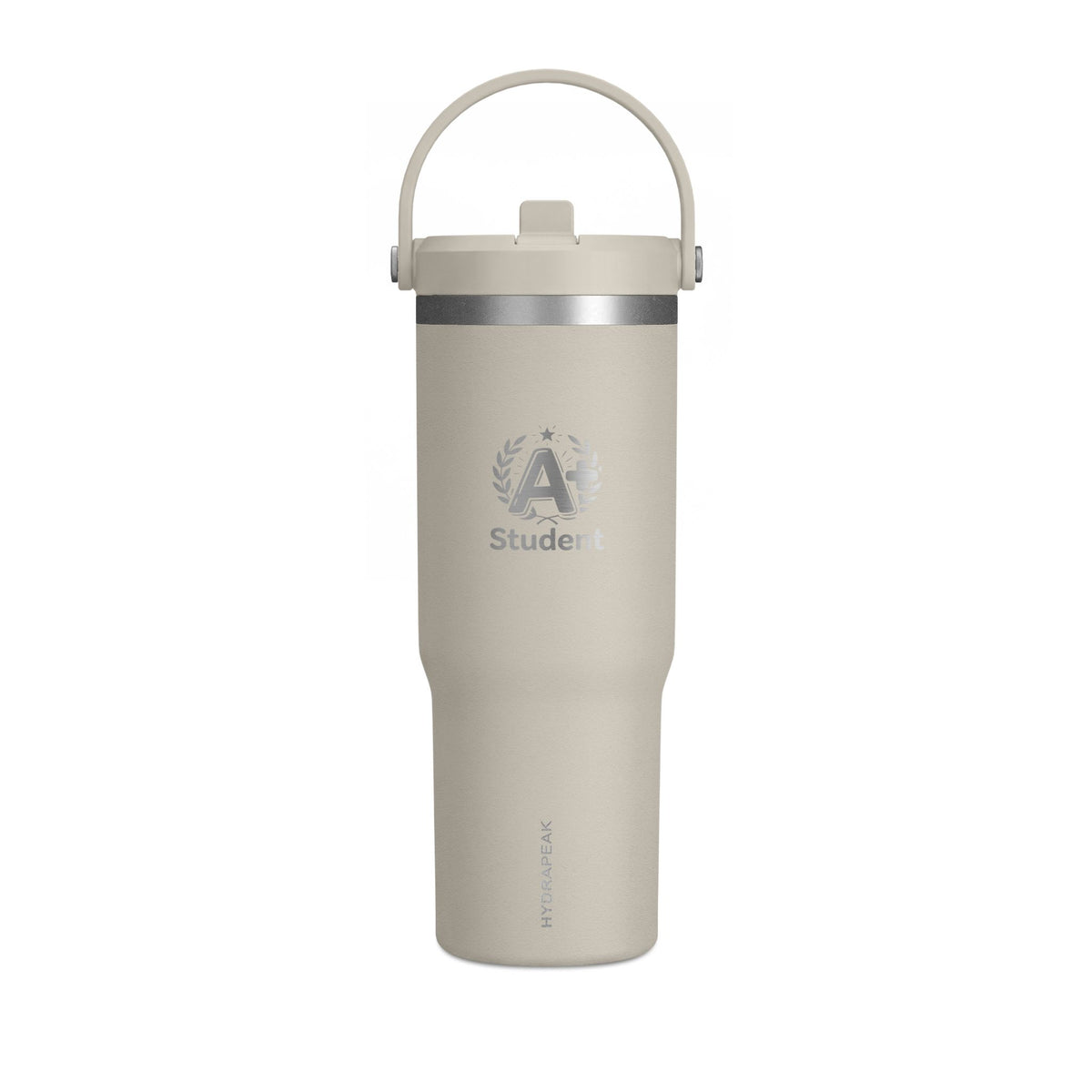 Student A+ Floral Tumbler 32oz — Insulated Travel Water Bottle