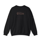 Crewneck Sweatshirt — 'Eram' Gothic Logo Print
