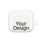 Custom AirPods Case, Personalized Hard Protective Cover with Your Photo or Design, Gift for Him or Her, Fits AirPods Pro
