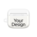 Custom AirPods Case, Personalized Hard Protective Cover with Your Photo or Design, Gift for Him or Her, Fits AirPods Pro