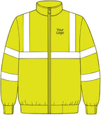 Custom Logo Reflective Safety Jacket, Hi Vis Work Jacket for Teams and Crews, S-6XL
