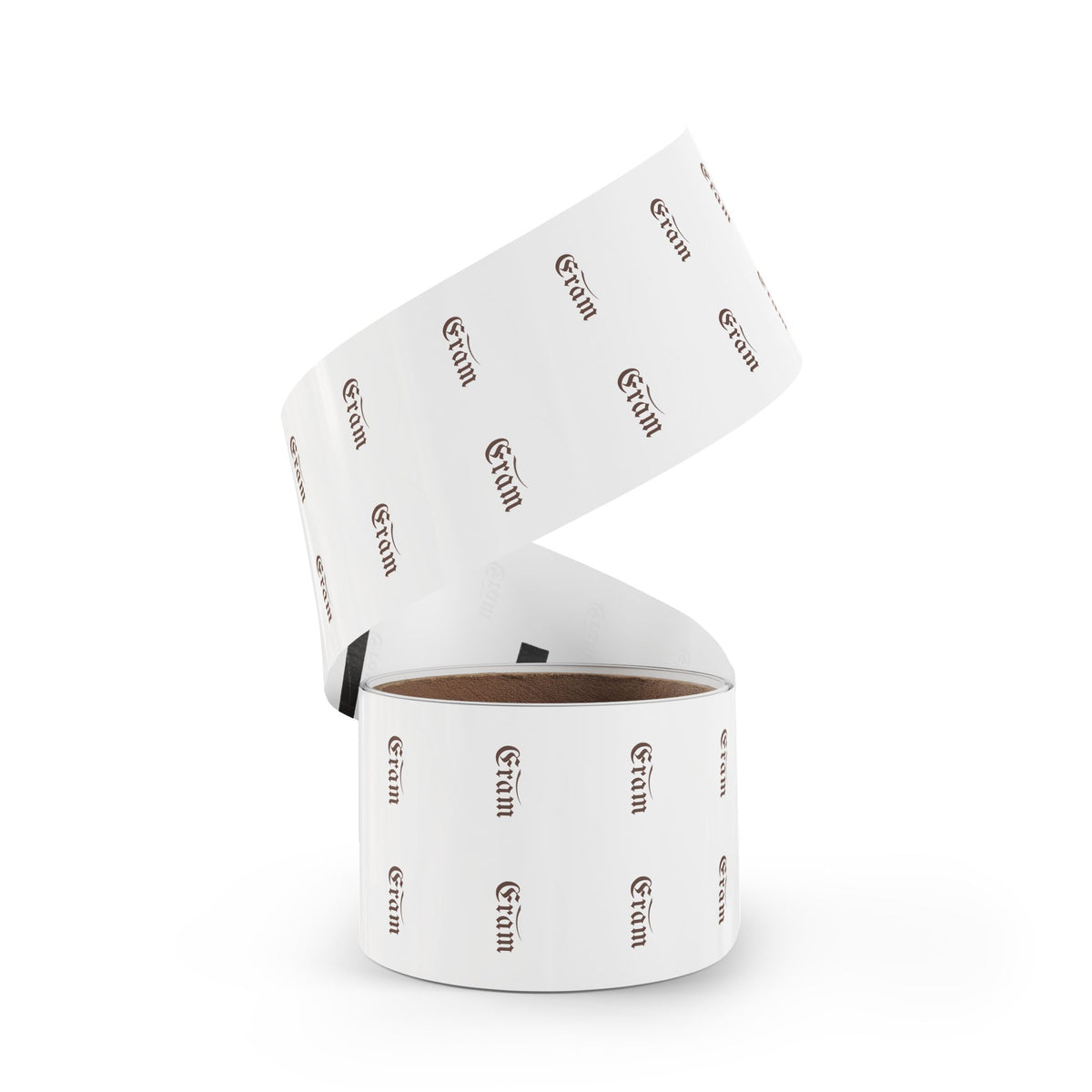 Round Sticker Rolls — Custom 'Eram' Script Label Stickers (Vintage Gothic Logo)