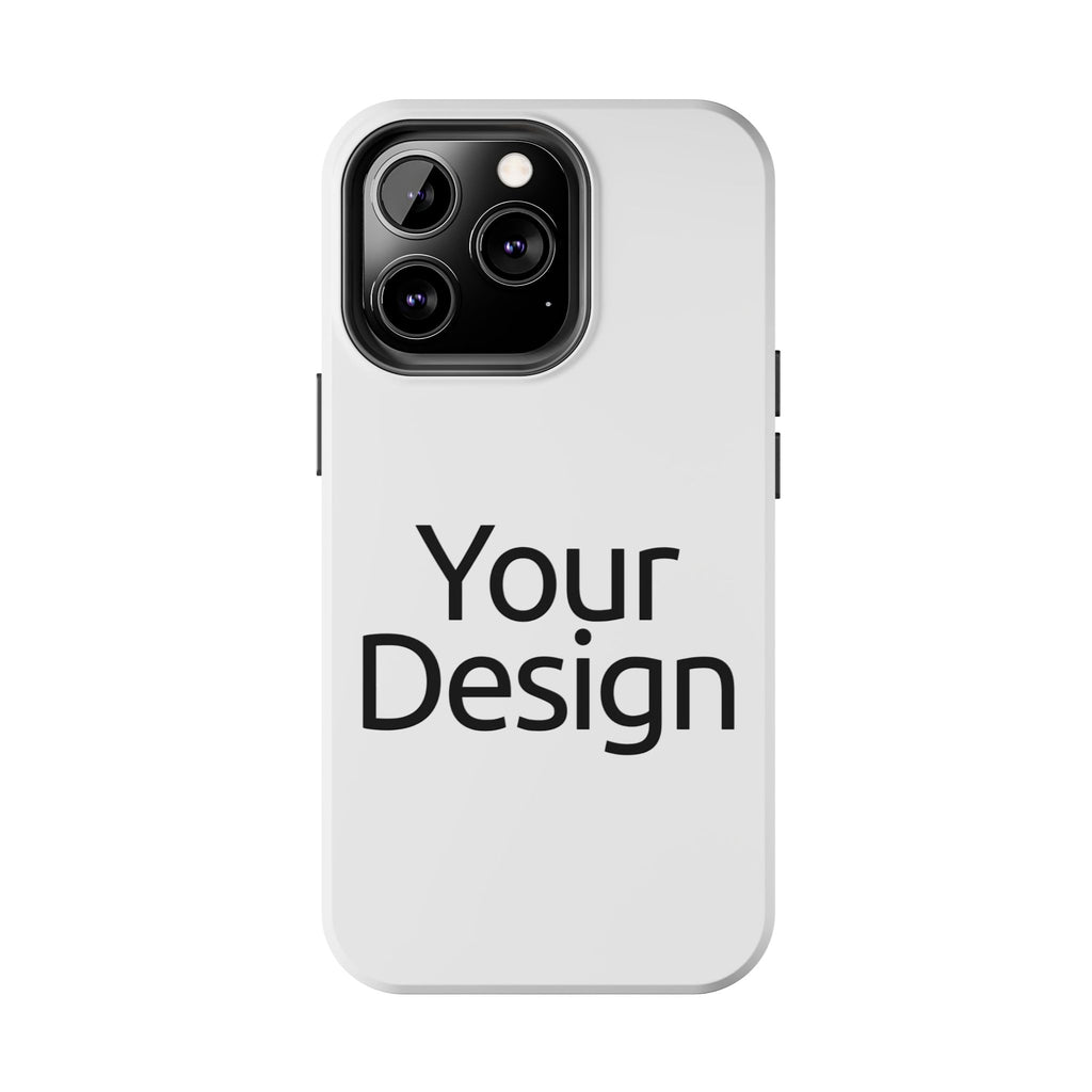 Custom Phone Case, Tough Impact-Resistant Protective Cover with Your Photo or Design, Fits iPhone 11-18 and Samsung Galaxy S21-S26