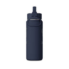 20oz Pink 'School is My Side Quest' Mini Water Bottle - Straw Top, Cute Student Hydration Bottle