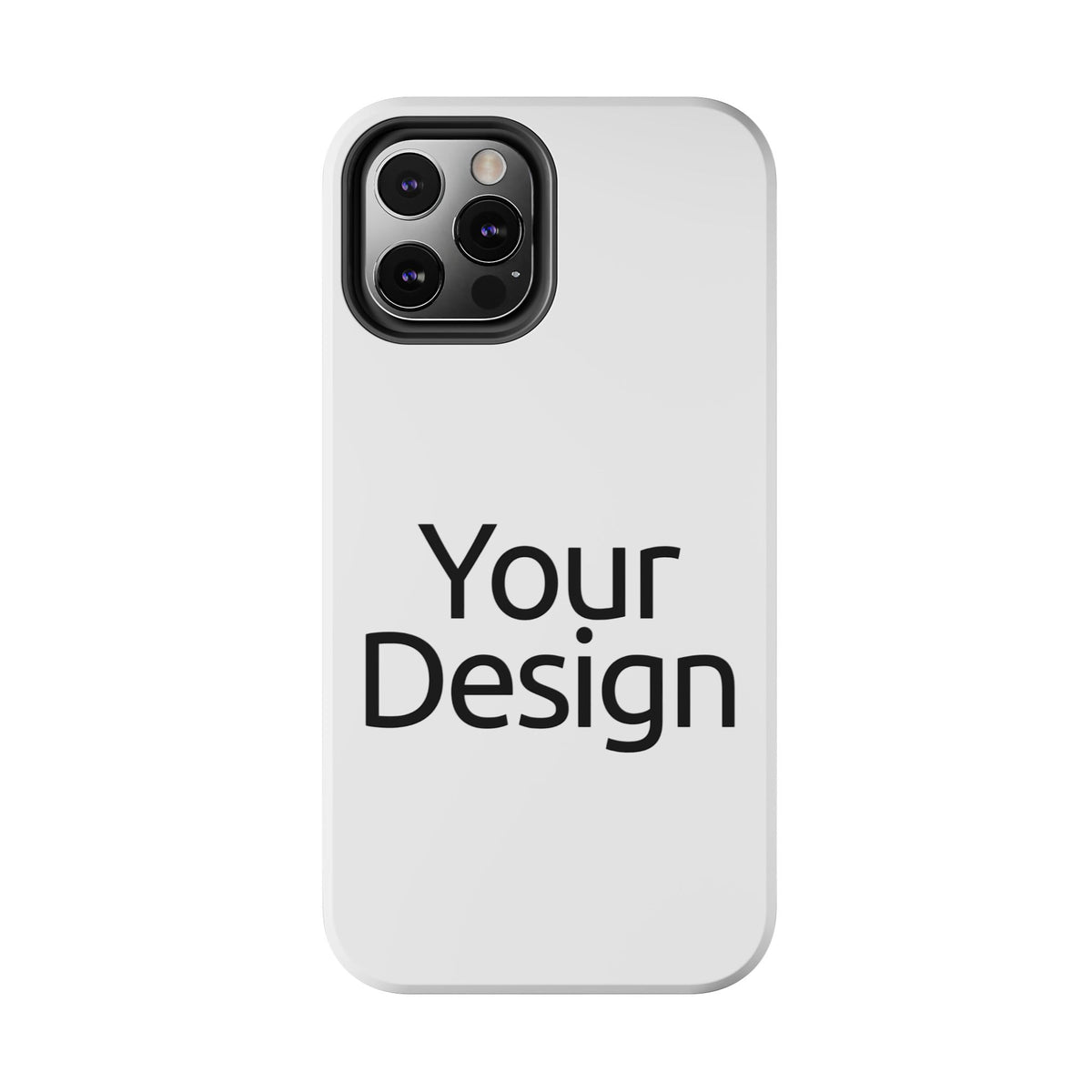 Custom Phone Case, Tough Impact-Resistant Protective Cover with Your Photo or Design, Fits iPhone 11-18 and Samsung Galaxy S21-S26