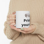 Customizable Ceramic Mug – 'Print It Your Way' Personalized Coffee Cup (11oz & 15oz)