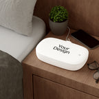 UV Phone Sanitizer Box with Wireless Charger, 2-in-1 Qi Charging Pad, for Home and Office, Fits Most Smartphones