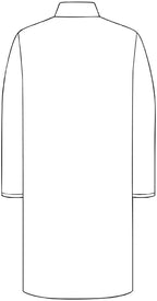 Custom Lab Coat with Logo or Name, White Coat for Clinics, Labs and Schools, XS-3XL