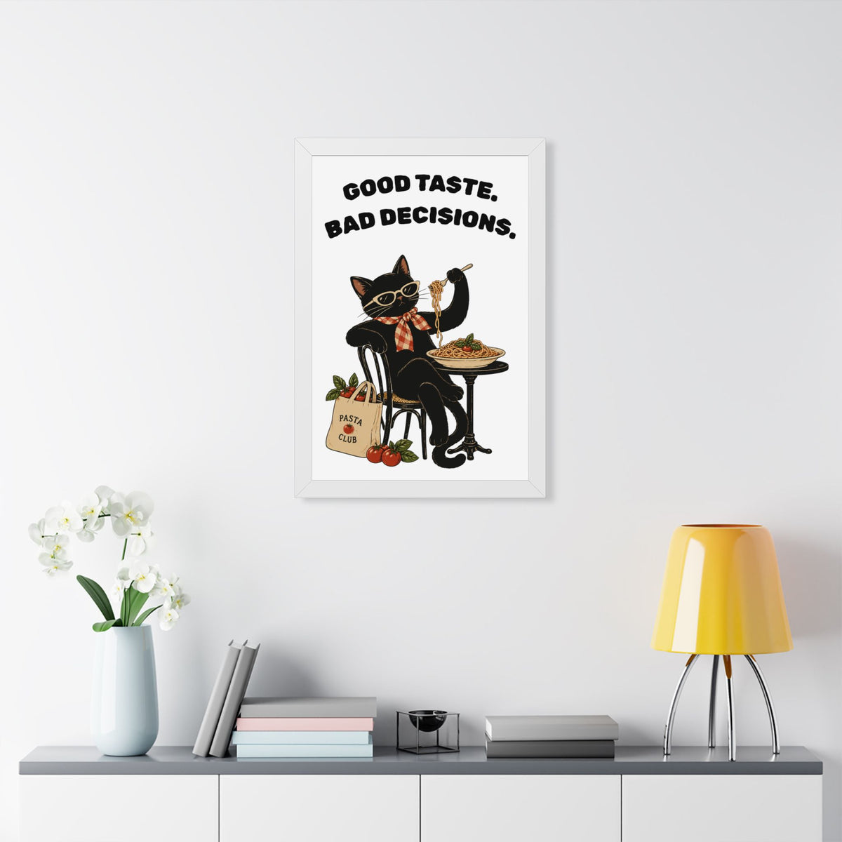 Framed Vertical Poster