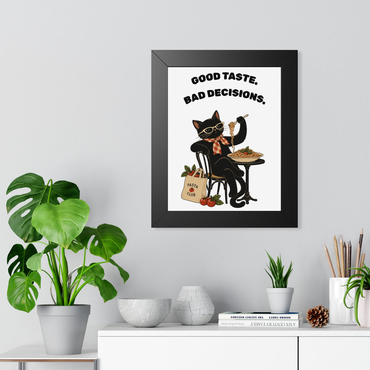 Framed Vertical Poster