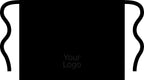 Custom Logo Linen Half Apron, Waist Apron with Pockets, for Cafes, Restaurants and Bartenders, One Size