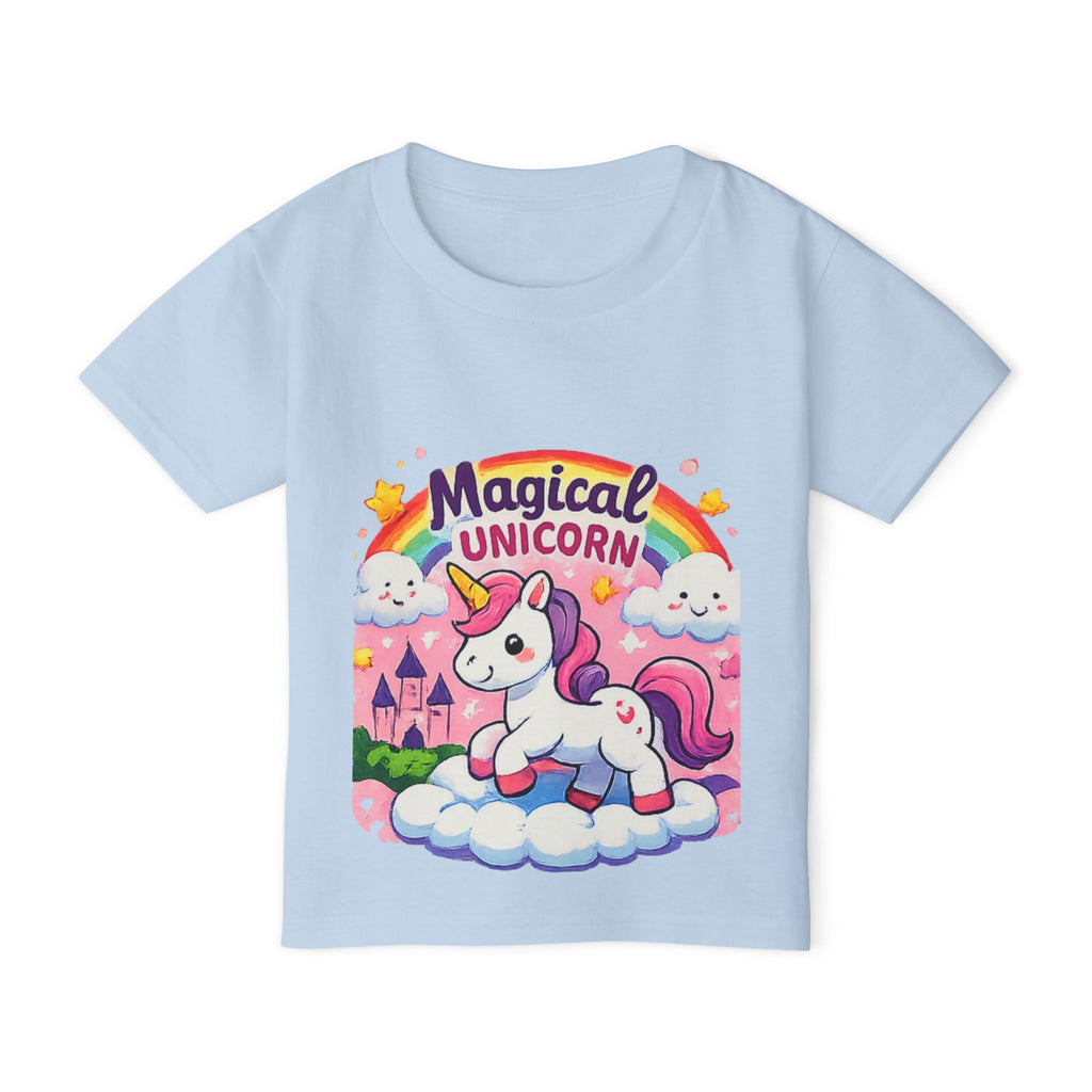 Magical Unicorn Toddler T-Shirt — Cute Rainbow Unicorn Tee for Kids