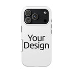 Custom Phone Case, Tough Impact-Resistant Protective Cover with Your Photo or Design, Fits iPhone 11-18 and Samsung Galaxy S21-S26