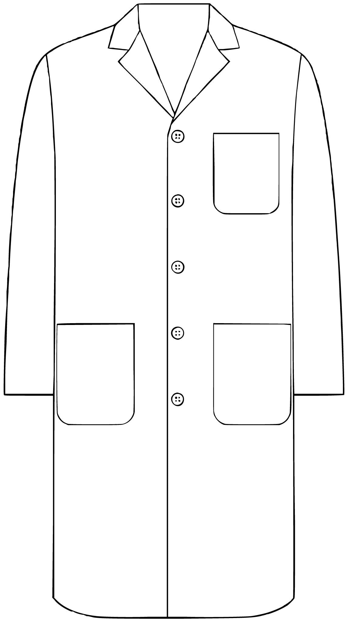 Custom Lab Coat with Logo or Name, White Coat for Clinics, Labs and Schools, XS-3XL