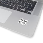 Custom Logo Stickers, Kiss-Cut Vinyl Waterproof Stickers, for Small Business Packaging and Branding, 2x2 in, 3x3 in, 4x4 in, 6x6 in