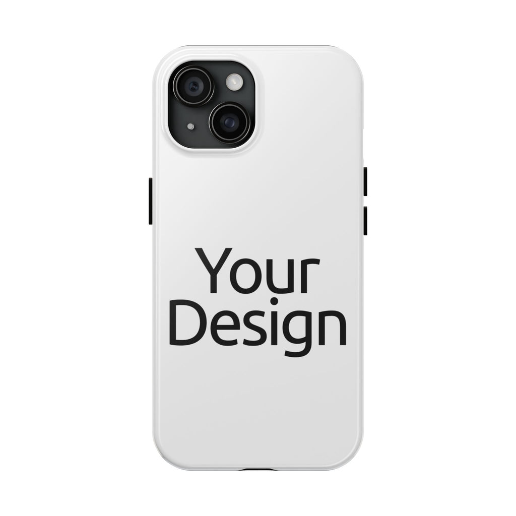 Custom Phone Case, Tough Impact-Resistant Protective Cover with Your Photo or Design, Fits iPhone 11-18 and Samsung Galaxy S21-S26