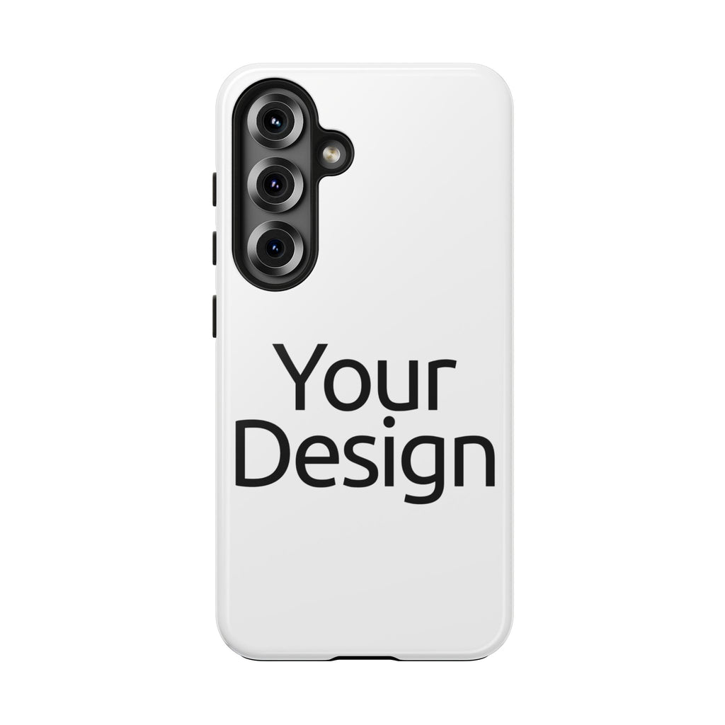 Custom Phone Case, Tough Impact-Resistant Protective Cover with Your Photo or Design, Fits iPhone 11-18 and Samsung Galaxy S21-S26