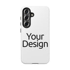 Custom Phone Case, Tough Impact-Resistant Protective Cover with Your Photo or Design, Fits iPhone 11-18 and Samsung Galaxy S21-S26