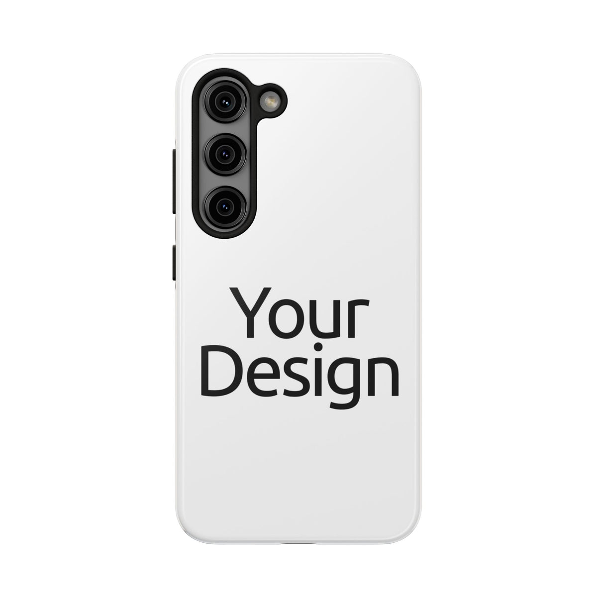 Custom Phone Case, Tough Impact-Resistant Protective Cover with Your Photo or Design, Fits iPhone 11-18 and Samsung Galaxy S21-S26