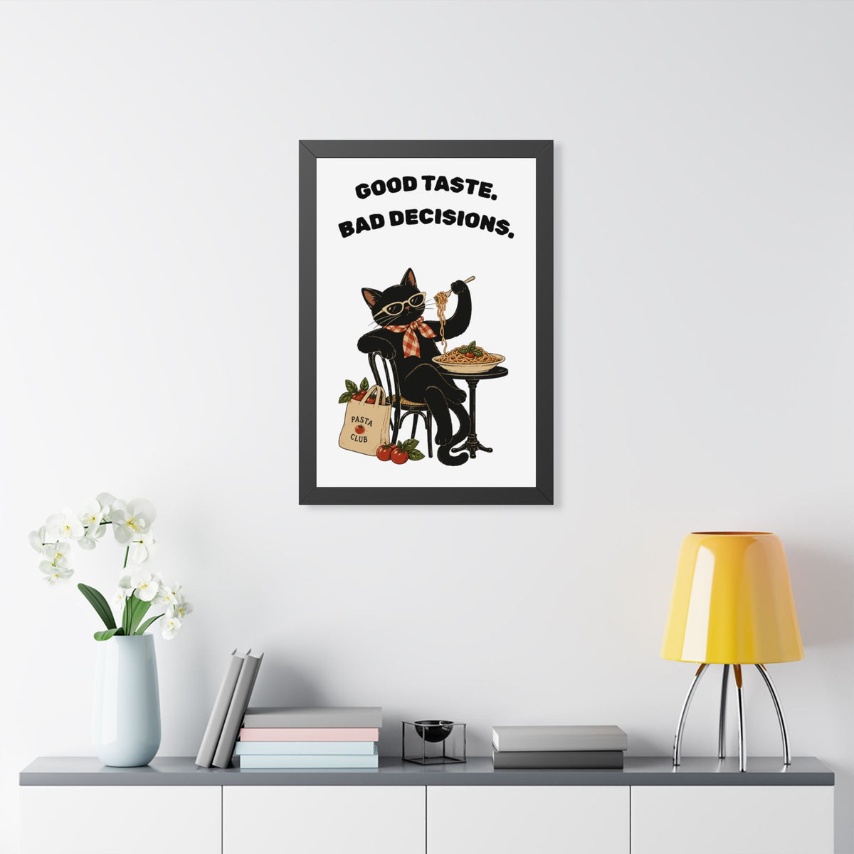 Framed Vertical Poster