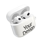 Custom AirPods Case, Personalized Hard Protective Cover with Your Photo or Design, Gift for Him or Her, Fits AirPods Pro
