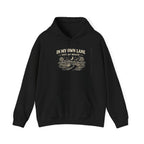 Hoodie - "On My Own Lane But My Mama Still Proud" Vintage Road Graphic Hoodie