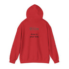 Eram Gothic Logo Hoodie — "Print it your way" White Pullover