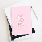 Pink Cherry "Sweet Steps Ahead" Ruled Journal