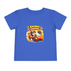 Toddler Racing Champion Tee — Kids Car Race Graphic T‑Shirt