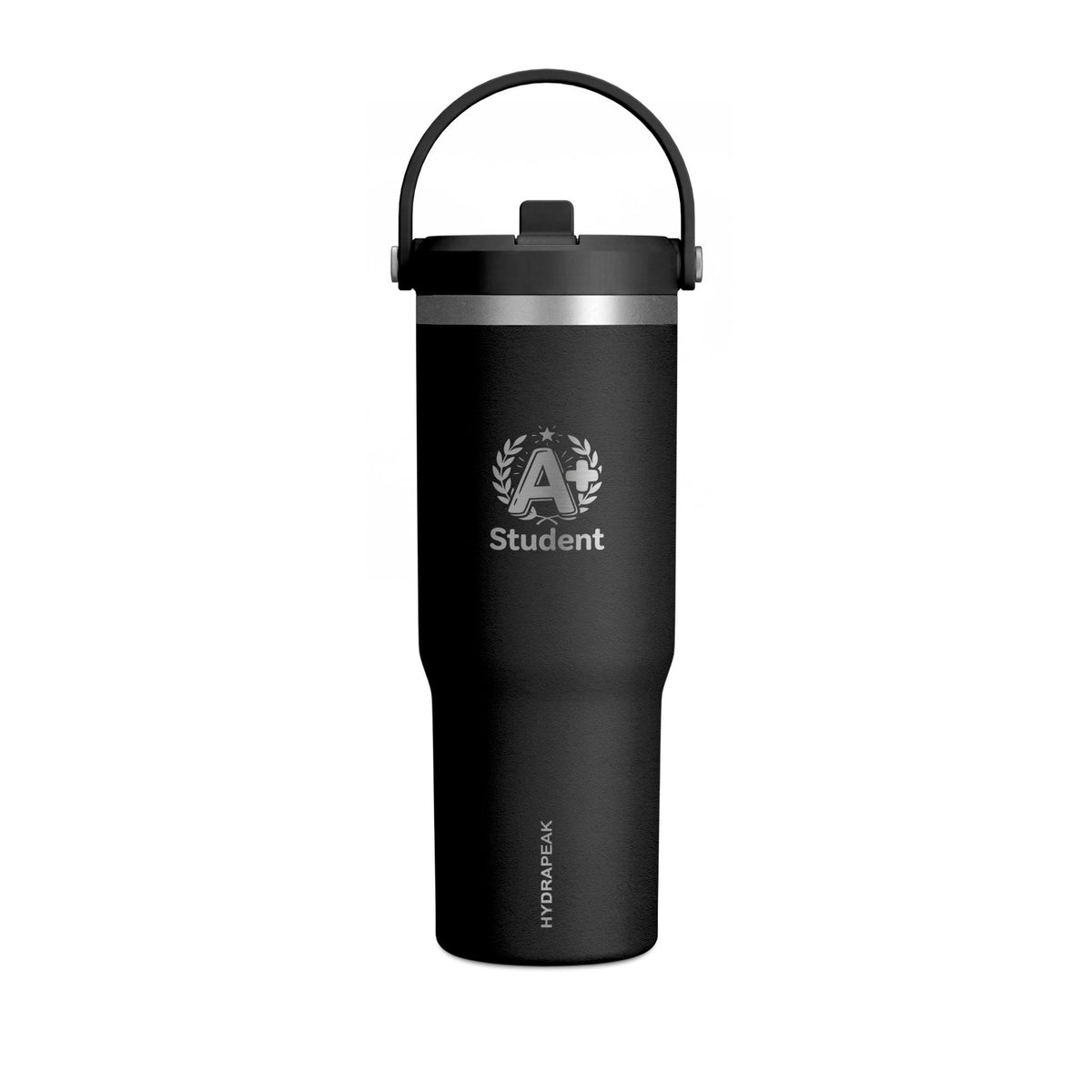 Student A+ Floral Tumbler 32oz — Insulated Travel Water Bottle
