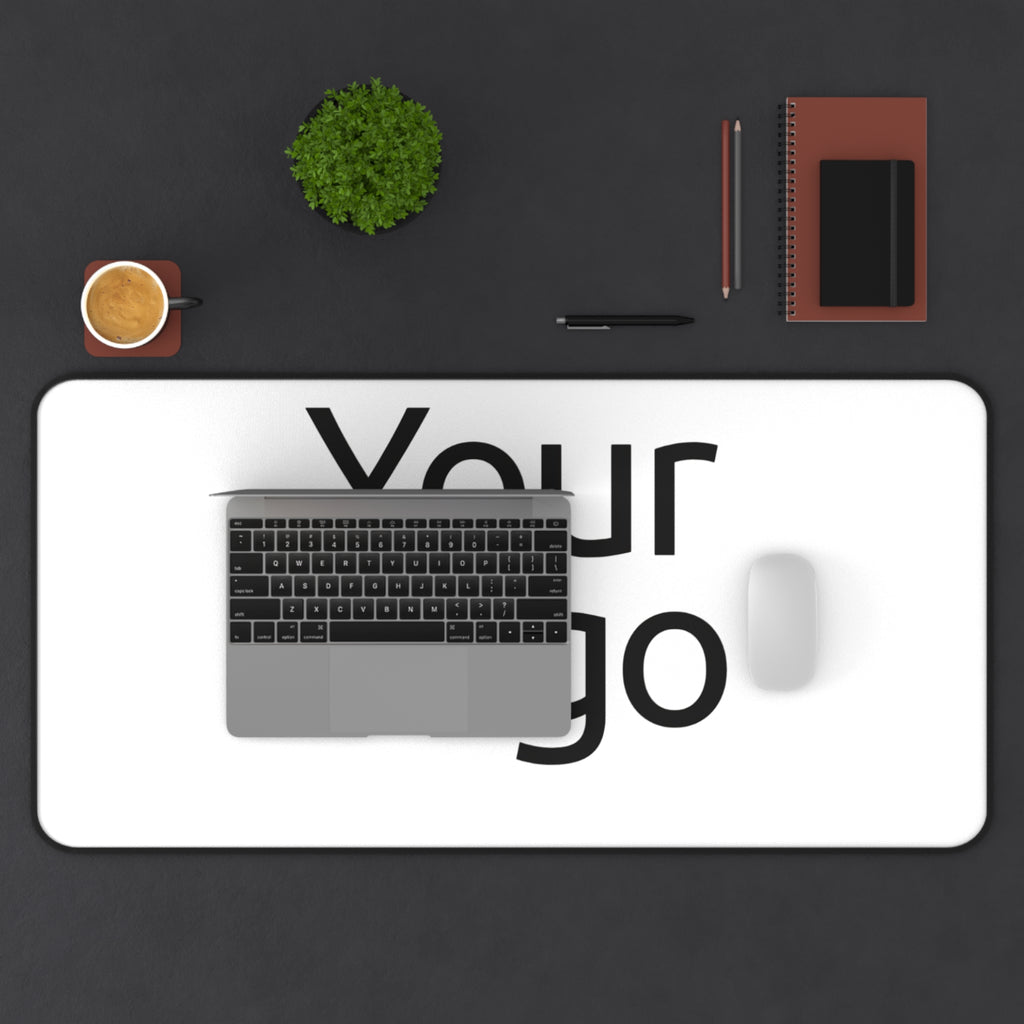 Custom Logo Desk Mat, Large Non-Slip Mouse Pad, for Office and Gaming Setups, 12" × 18" in, 12" × 22"in, 16" × 32" in