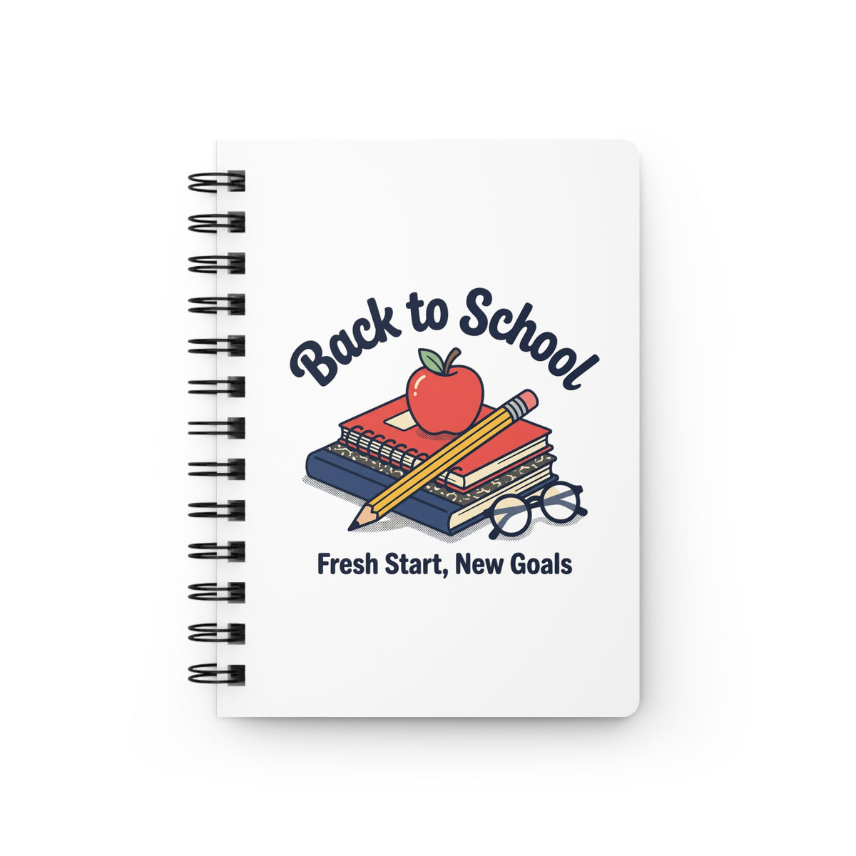 Back to School Spiral Journal – Fresh Start, New Goals
