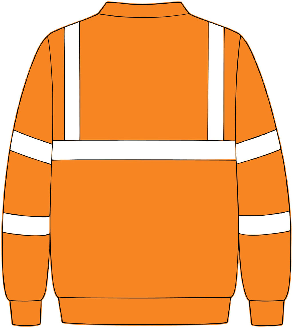 Custom Logo Reflective Safety Jacket, Hi Vis Work Jacket for Teams and Crews, S-6XL