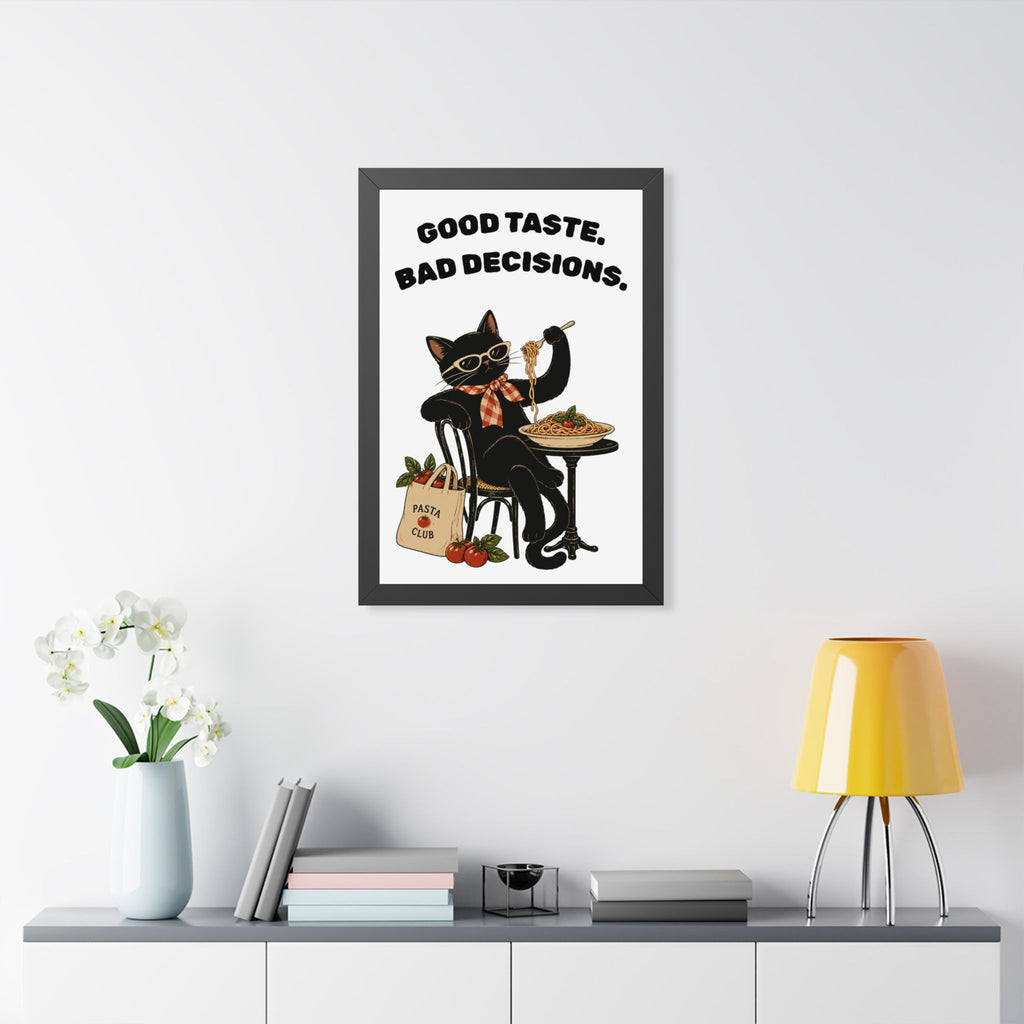 Framed Vertical Poster