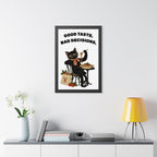 Framed Vertical Poster