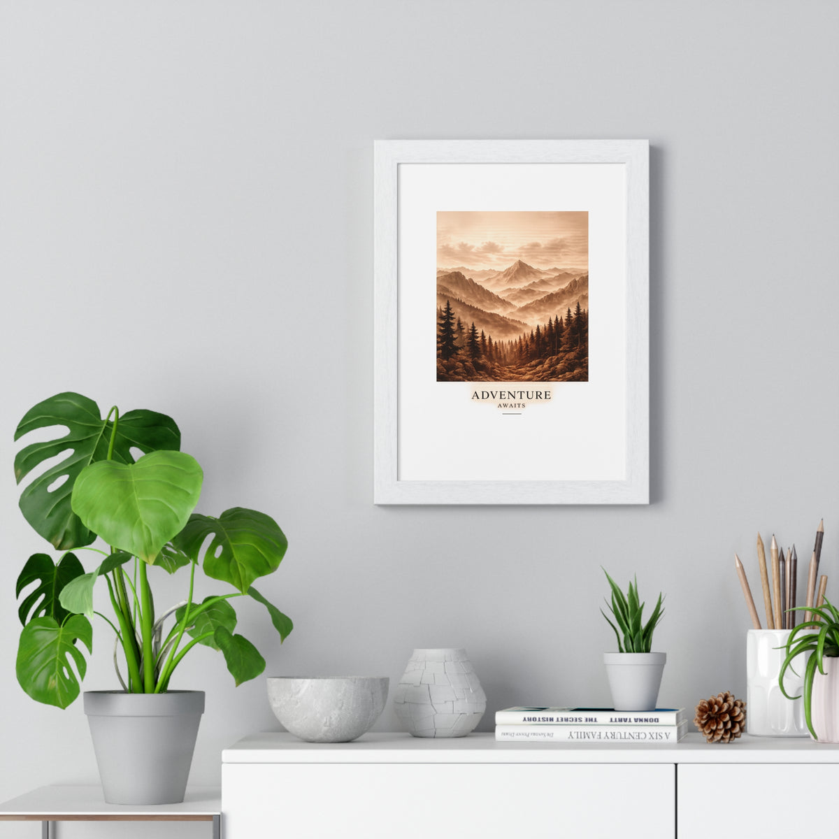 Vertical Framed Poster